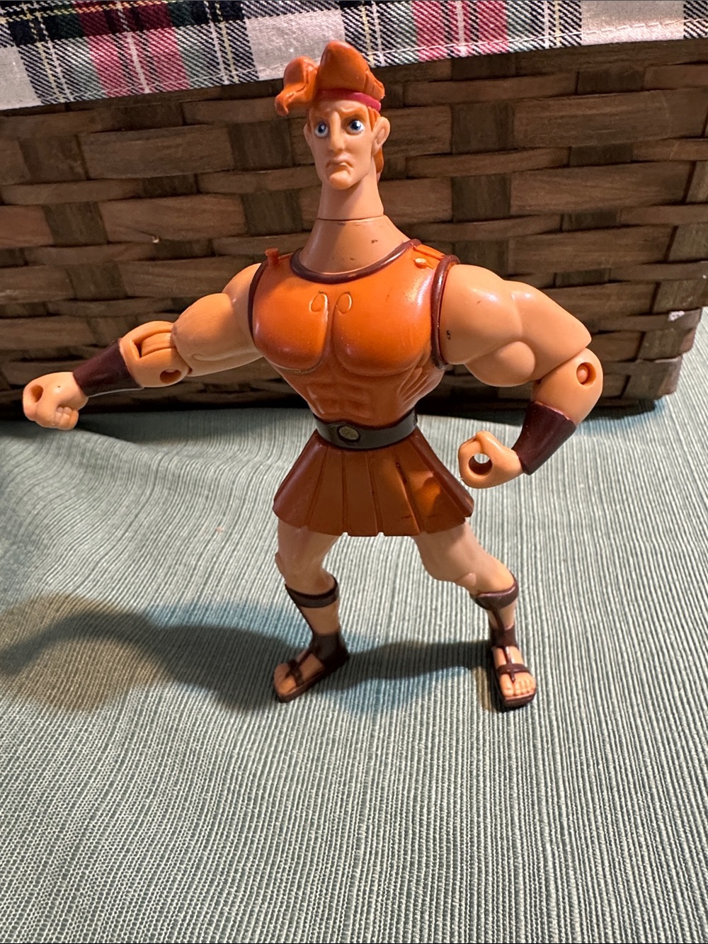 Vintage 1997 Disney Hercules action figure